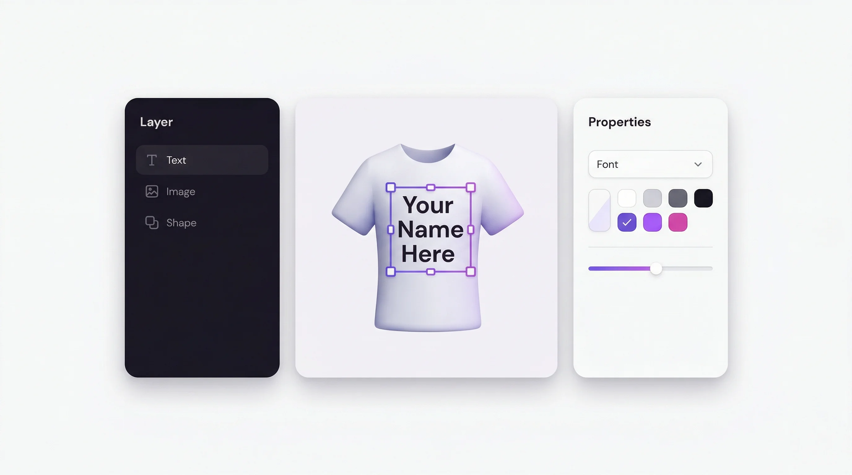 Blank Composerie Design Studio canvas with layer panel